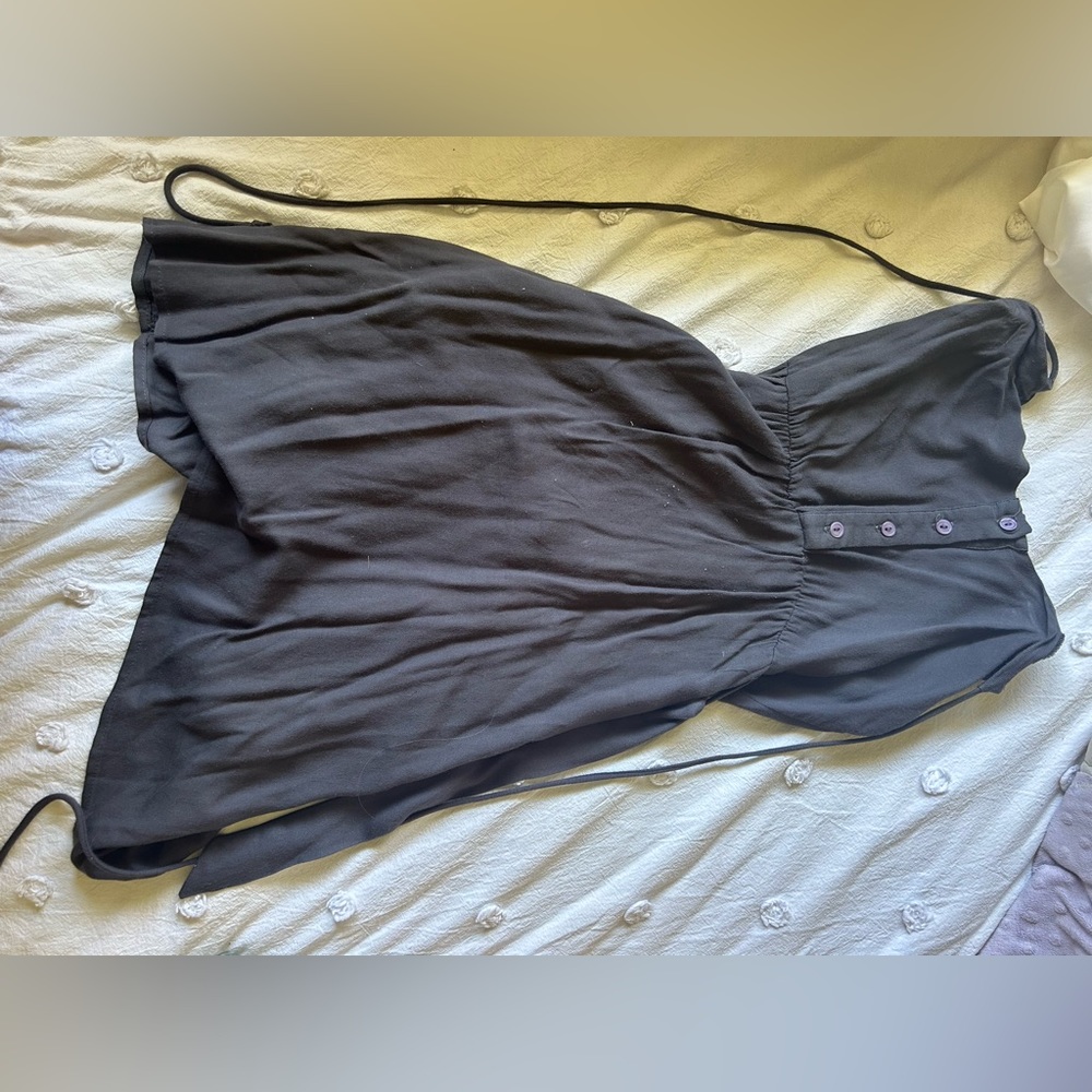 Dark grey dress